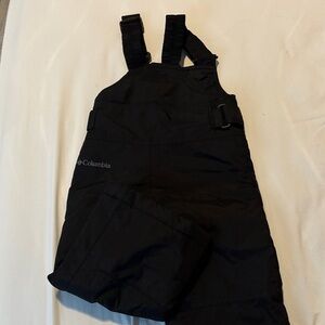 Columbia Black Insulated Snow Bib